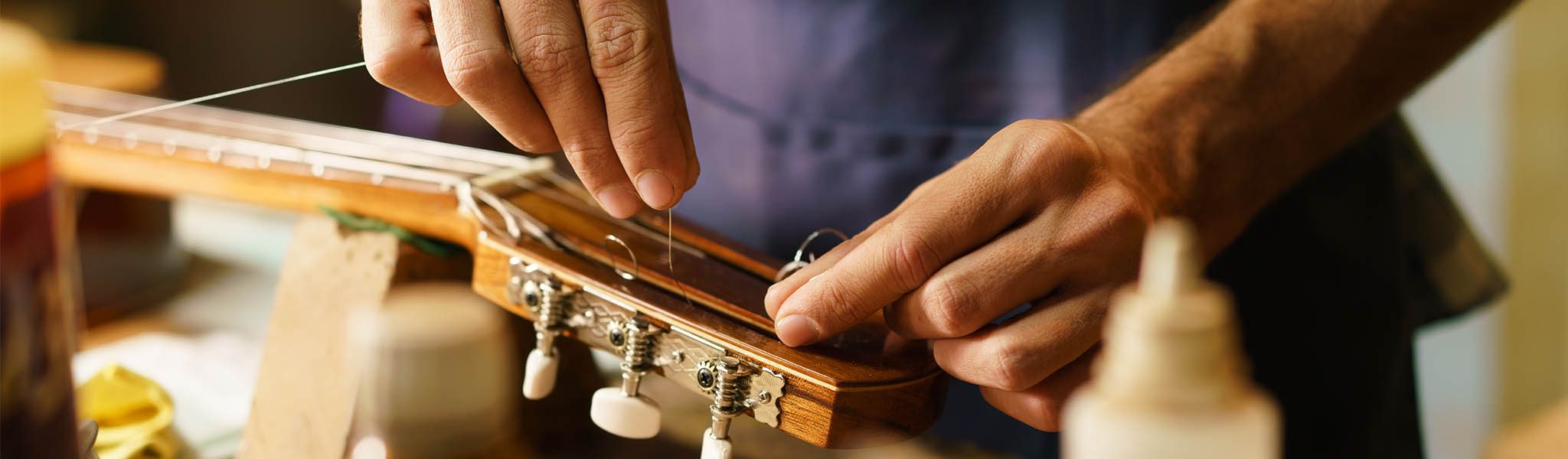 Guitar restring