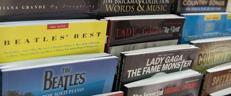 Sheet Music at the Waukesha Store