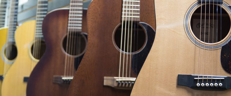 Instrument Selection, guitars