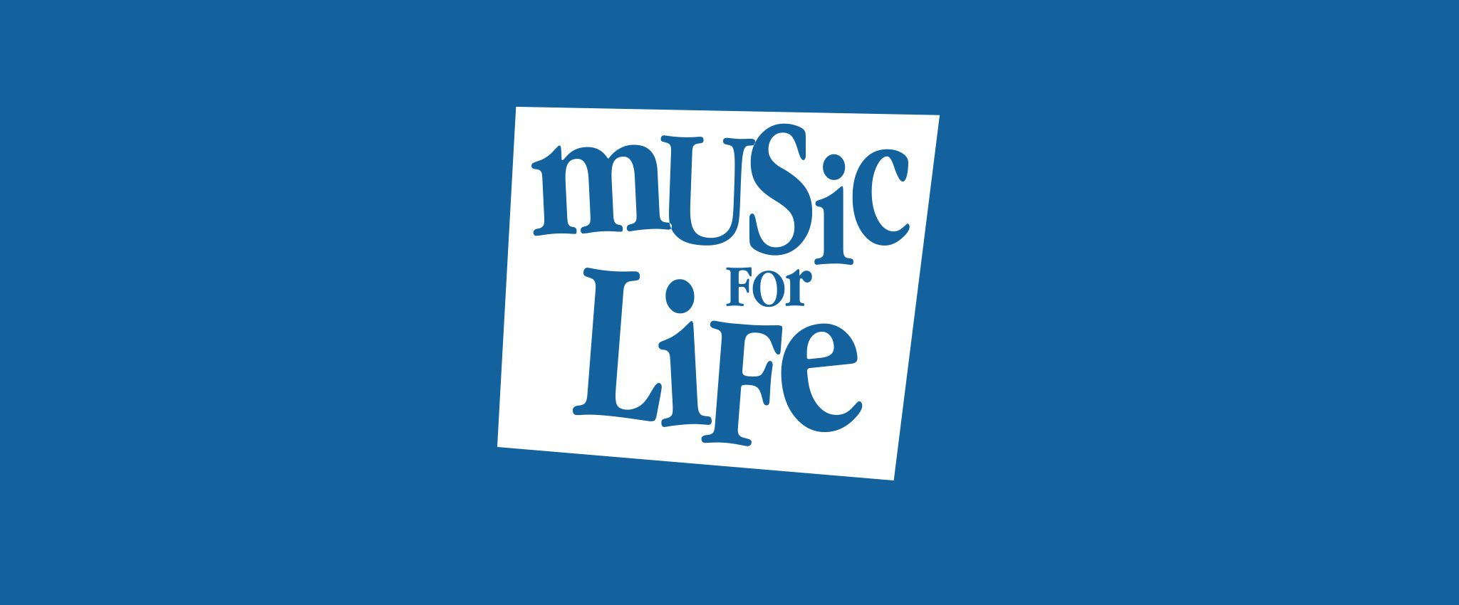 MUSIC-FOR-LIFE-WHITE Music for Life - Blue logo